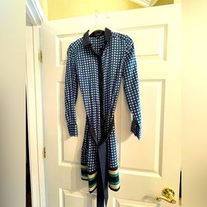 Ann Taylor long sleeve shirt dress
